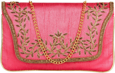 

DI-BELLA Casual Pink Clutch