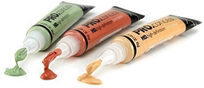 

LUV-LI IMPORTED HD HIGH DEFINITION PROFESSIONAL PACK OF 3 SHADES (NATURAL, GREEN, DARK BEIGE) Concealer(MULTICOLOR)
