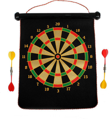 

Bruzone Premium Magnetic Bullseye Game 17 Inch AA09 Soft Tip Dart(Black, Pack of1)