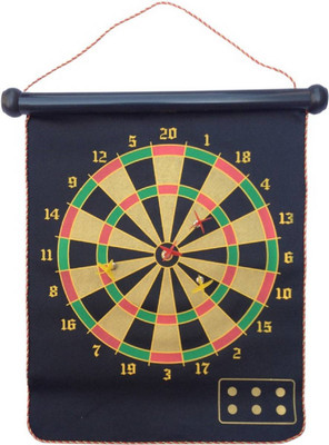 Bruzone Magnetic Bullseye Game 9 Inch B07 Soft Tip Dart(Black, Pack of1)