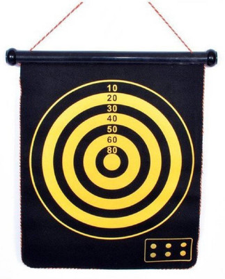 Bruzone Magnetic Bullseye Game 15 Inch B01 Soft Tip Dart(Black, Pack of1)