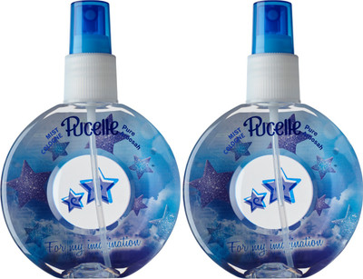 

Pucelle Mist Cologne Pure Aroosah Pack of 2 Body Mist - For Women(300 ml, Pack of 2)