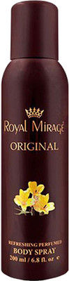 

Royal Mirage Original Deodorant Spray - For Men & Women(200 ml)