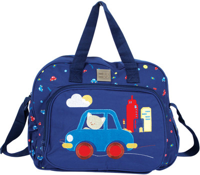 

MeeMee Multipurpose Diaper Bag With Changing Mat (Blue) Nursery Bag(Blue)