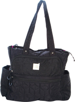 

MeeMee Multipurpose Diaper Bag with Bottle Warmer (Black) Nursery Bag(Black)