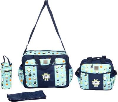

MeeMee Multipurpose Diaper Bag with Bottle Warmer (Navy Blue) Nursery Bag(Navy Blue)