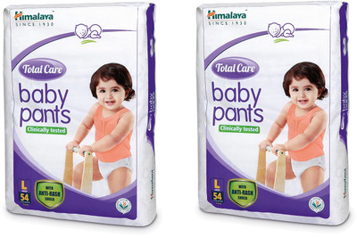 

Himalaya Total Care baby pants ( 108 Pcs) - L(108 Pieces)