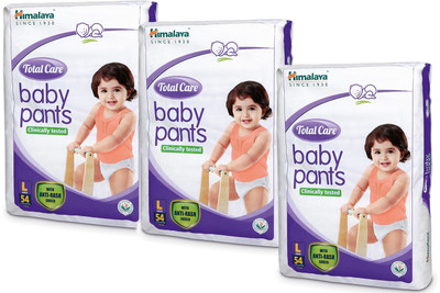 

Himalaya Total Care baby pants ( 162 Pcs) - L(162 Pieces)
