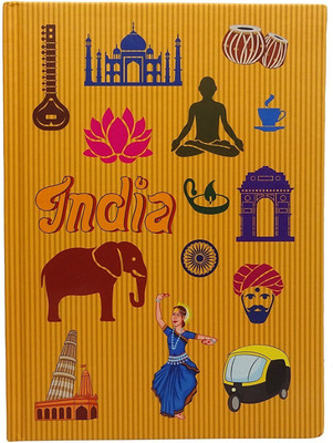 

Skywalk Regular Diary(SOUVENIR INDIA PRINT HANDMADE DIARY, Multicolor)