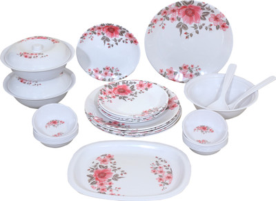 

Sunshine Pack of 32 Dinner Set(Melamine)