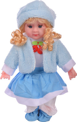 

Aarushi Doll Stuffed Soft Plush Toy Girl Doll (Blue)(Blue)