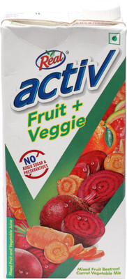 

Real Activ Fruit + Veggie Beetroot Carrot Vegetable Mix 1 L