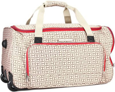 

Tommy Hilfiger 24 inch/61 cm FLORIDA Travel Duffel Bag(Beige)