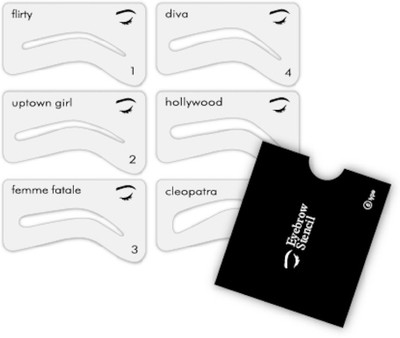 

Siempre21 Eyebrow stencil Eyebrow Stencil(6)