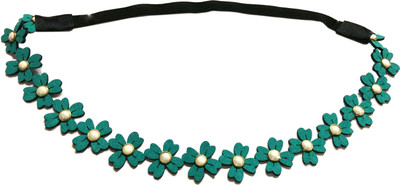 

Loops n knots Stretch Band /Head Band ( ha1196 ) Head Band(Green)