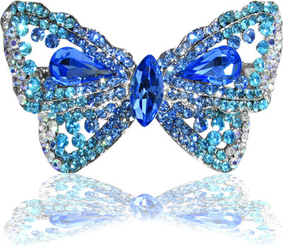 

Dolls N Queens Butterfly Hair Clip(Blue)