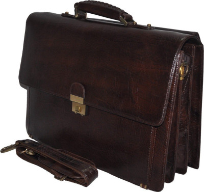 

Leather Bags & More... Messenger Bag(Brown)