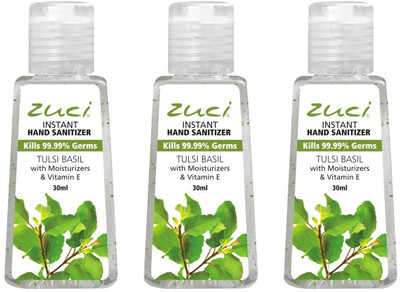 

Zuci Tulsi Hand Sanitizer 30ml(30 ml, Bottle, Pack of 3)