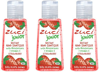 

Zuci Strawberry Hand Sanitizer 30ml(30 ml, Bottle, Pack of 6)