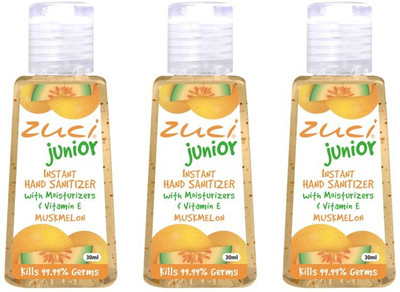 

Zuci Muskmelon Hand Sanitizer 30ml(30 ml, Bottle, Pack of 3)