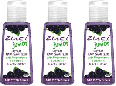 

Zuci Black Currant Hand Sanitizer 30ml(30 ml, Bottle, Pack of 6)