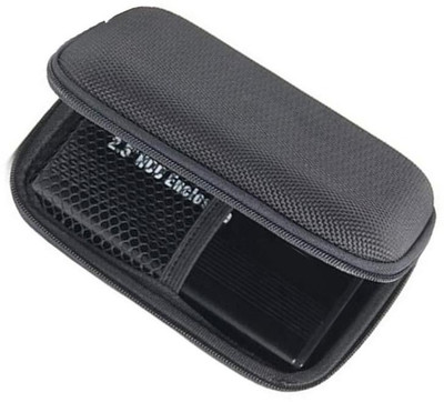 

NeroEdge Shock Proof Zipper Enclosure Case for 2.5 inch External Hard Disk Case(For WD, Samsung, Crystal, TOC, Kingston, Wipro, Toshiba, Kingston, Hitachi, Dell, HP, LG, Black)