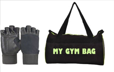 

Monika Sports gym bag with gym gloves Gym & Fitness Kit