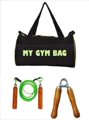 

Monika Sports 1 gym bag+ 1 hand grip+ 1 skipping rope Gym & Fitness Kit