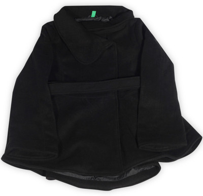 

United Colors of Benetton Full Sleeve Solid Baby Girls Jacket, 100