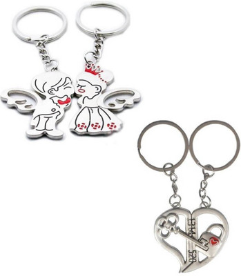 

Ryka Collection Silver Metal Combo Key Chain