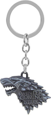 

Shubheksha Game Of Thrones Winter is Coming Stark Grey Metallic Key Chain