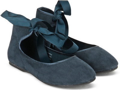 

United Colors of Benetton Girls Lace Ballerinas(Dark Blue, 901