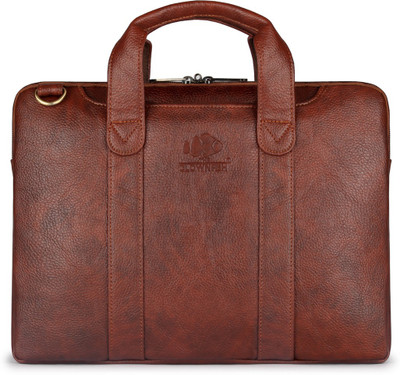 

The Clownfish 15.6 inch Laptop Messenger Bag(Tan)