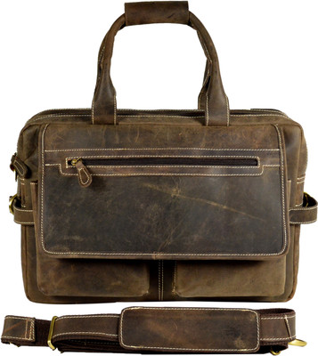 

ALBORZ 15.6 inch Laptop Messenger Bag(Brown)