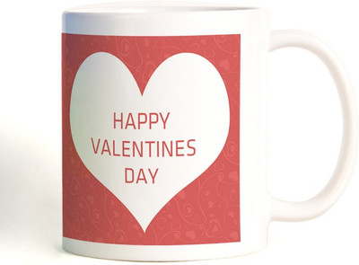 52% OFF on ShopMantra Love Is Just A Word Typography Ceramic Mug(300 ml)