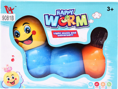 

Toys Factory MUSICAL HAPPY WORM(Multicolor)