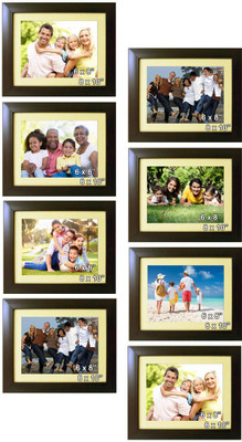 

Trends on Wall Acrylic Photo Frame(Brown, 8 Photos)