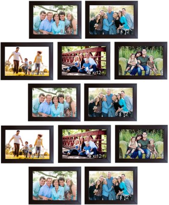 Trends on Wall Acrylic Photo Frame(Brown, 12 Photos) at flipkart