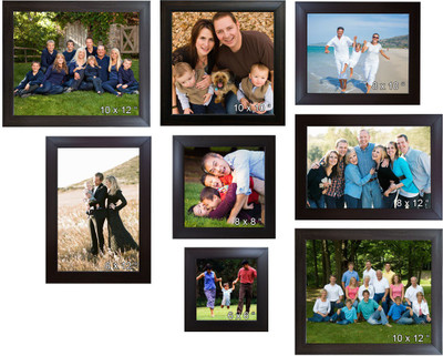 

Trends on Wall Acrylic Photo Frame(Brown, 8 Photos)