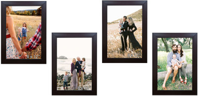 

Trends on Wall Acrylic Photo Frame(Brown, 4 Photos)