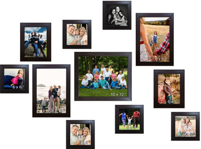 

Trends on Wall Acrylic Photo Frame(Brown, 11 Photos)