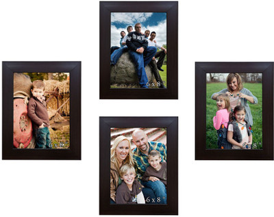 

Trends on Wall Acrylic Photo Frame(Brown, 4 Photos)