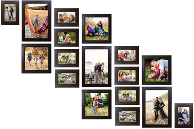 

Trends on Wall Acrylic Photo Frame(Brown, 17 Photos)