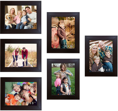 

Trends on Wall Acrylic Photo Frame(Brown, 6 Photos)