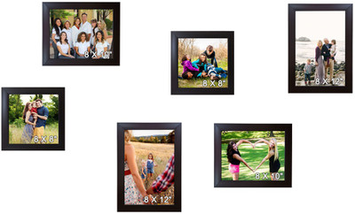 

Trends on Wall Acrylic Photo Frame(Brown, 6 Photos)