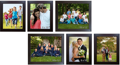 

Trends on Wall Acrylic Photo Frame(Brown, 6 Photos)