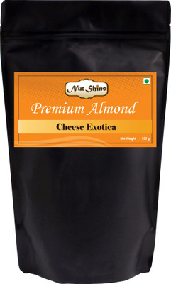 

Nut Shine Cheese Exotica (500 Gm) Almonds(500 g, Pouch)