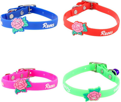 

SRI Designer Adjustable Flower Collar For Puppy/Cat Cat Everyday Collar(, Muliticolor