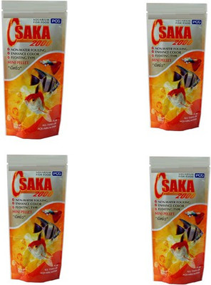

Pawsitively Osaka 2000 Mini Pallet Best Fish Food - 100 gm (Pack Of 4) Total 400 gm 400 g Dry Fish Food(Pack of 4)