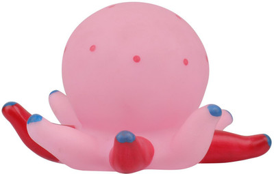

SRI Cute Octopus Puppy Squeaky Fun Toy -Small Plastic Squeaky Toy For Dog